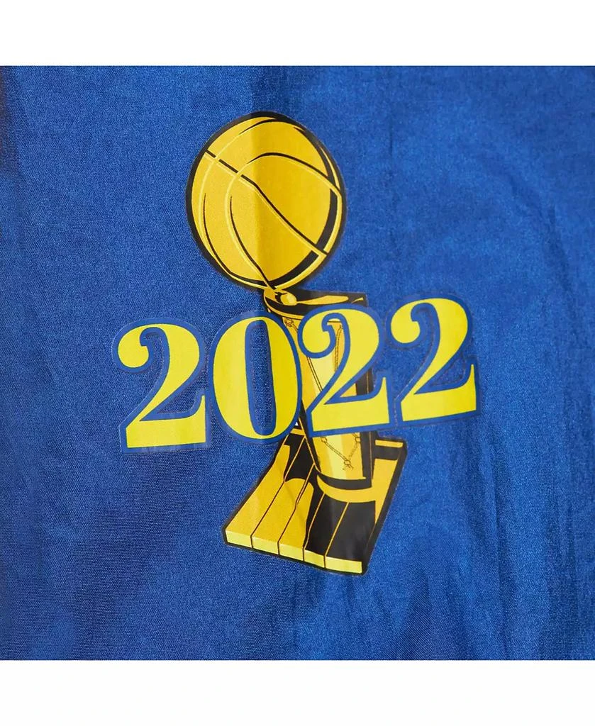 Mitchell 
Ness Men
s and Women
s Royal Golden State Warriors Hardwood Classics Team OG 3.0 Anorak Half-Zip Windbreaker Jacket 4