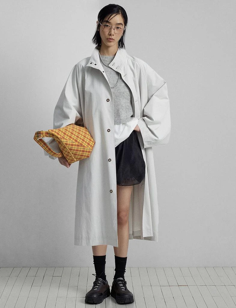 Pixie Market White Cocoon Jacket 2