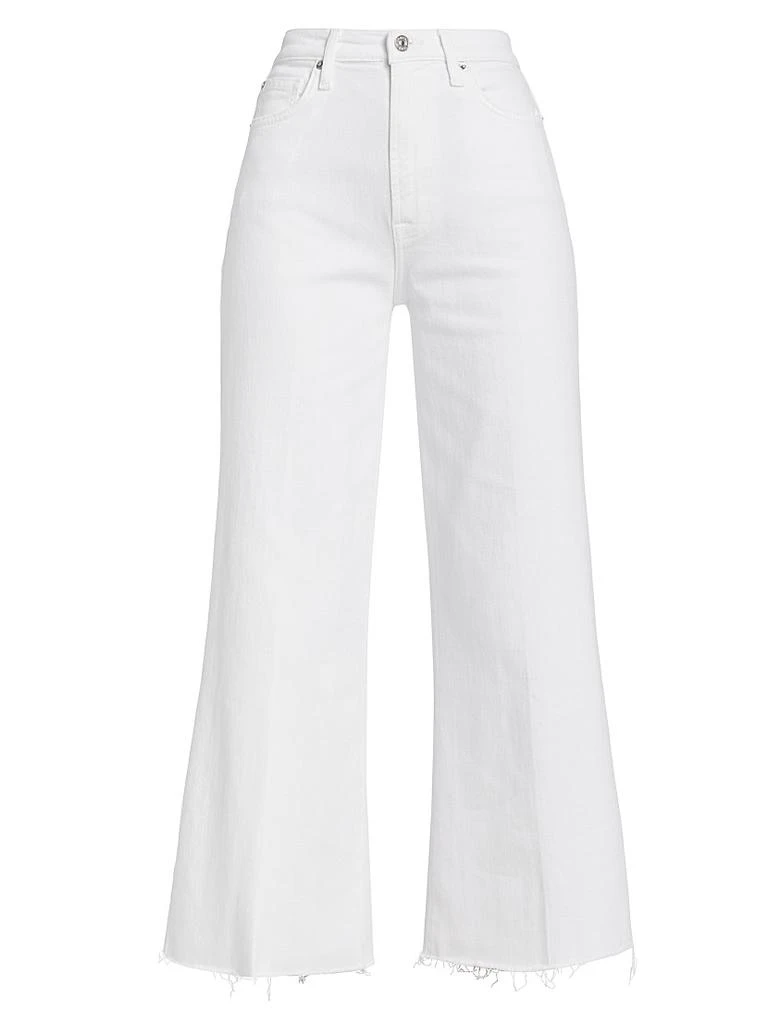 7 For All Mankind Jo Cropped Wide-Leg Jeans 1