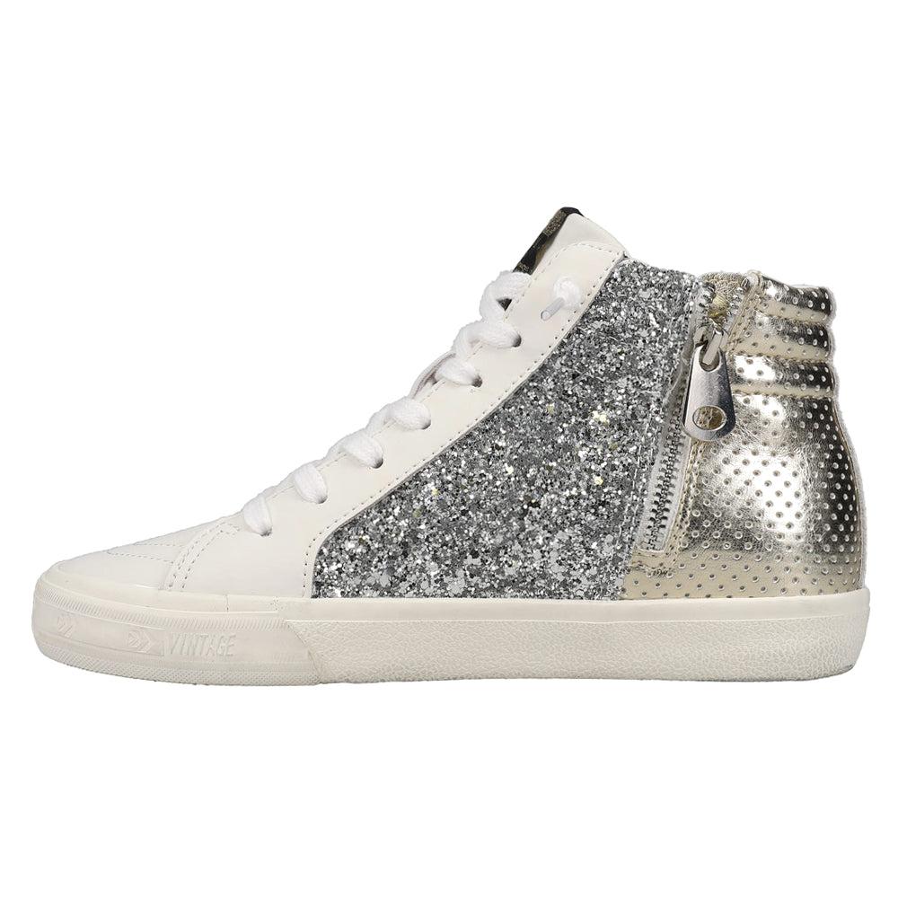 vintage havana high top sneakers glitter