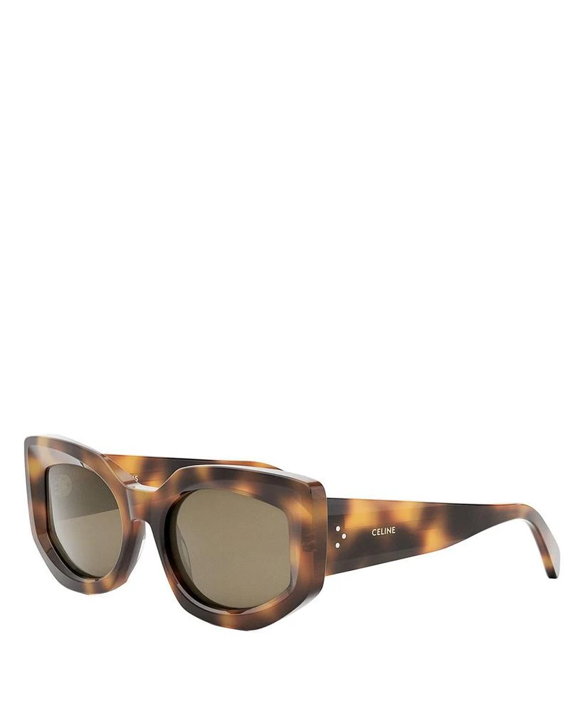 Celine Bold 3 Dots Butterfly Sunglasses, 54mm 1