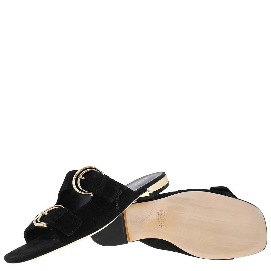 Chloé Chloe Alize Calf Suede Flat Sandals, Brand Size 40 ( US Size 10 ) 2