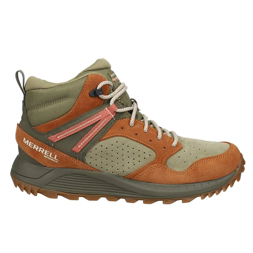 Merrell Wildwood Mid Waterproof Round Toe Hiking Boots 1