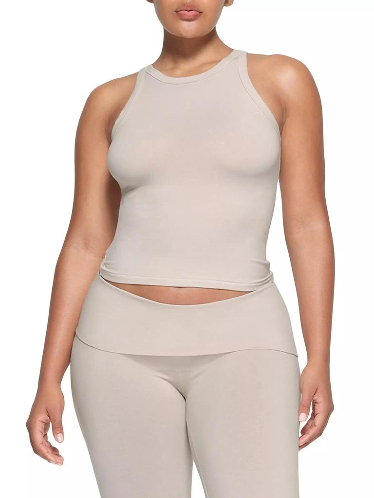 SKIMS Cotton Jersey Crew Neck Tank 3