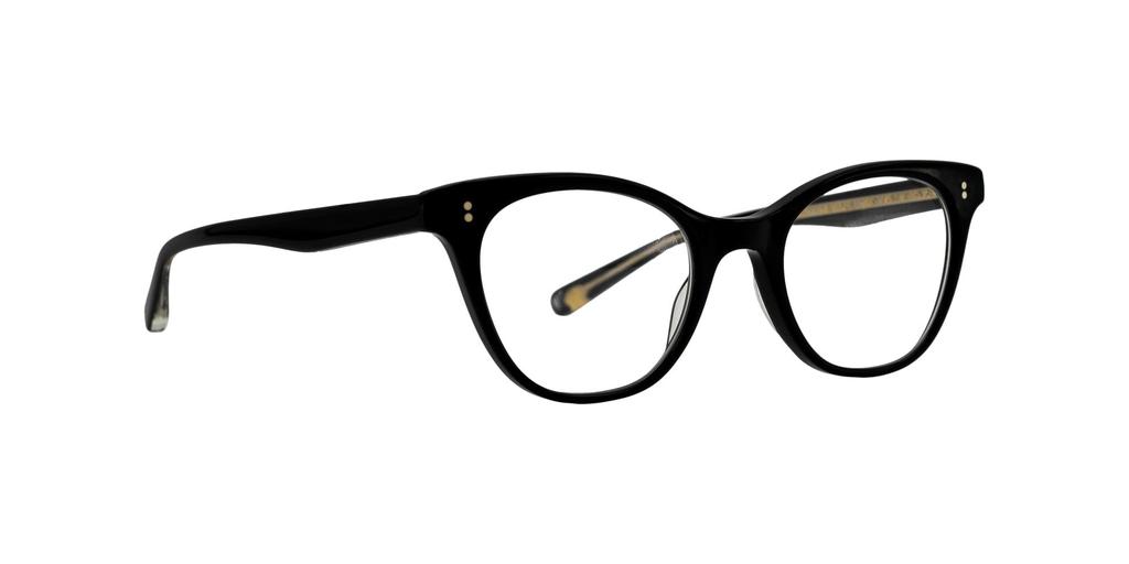 Eyevan Women's 49 mm Black Opticals ARETHA-E-PBK-49
