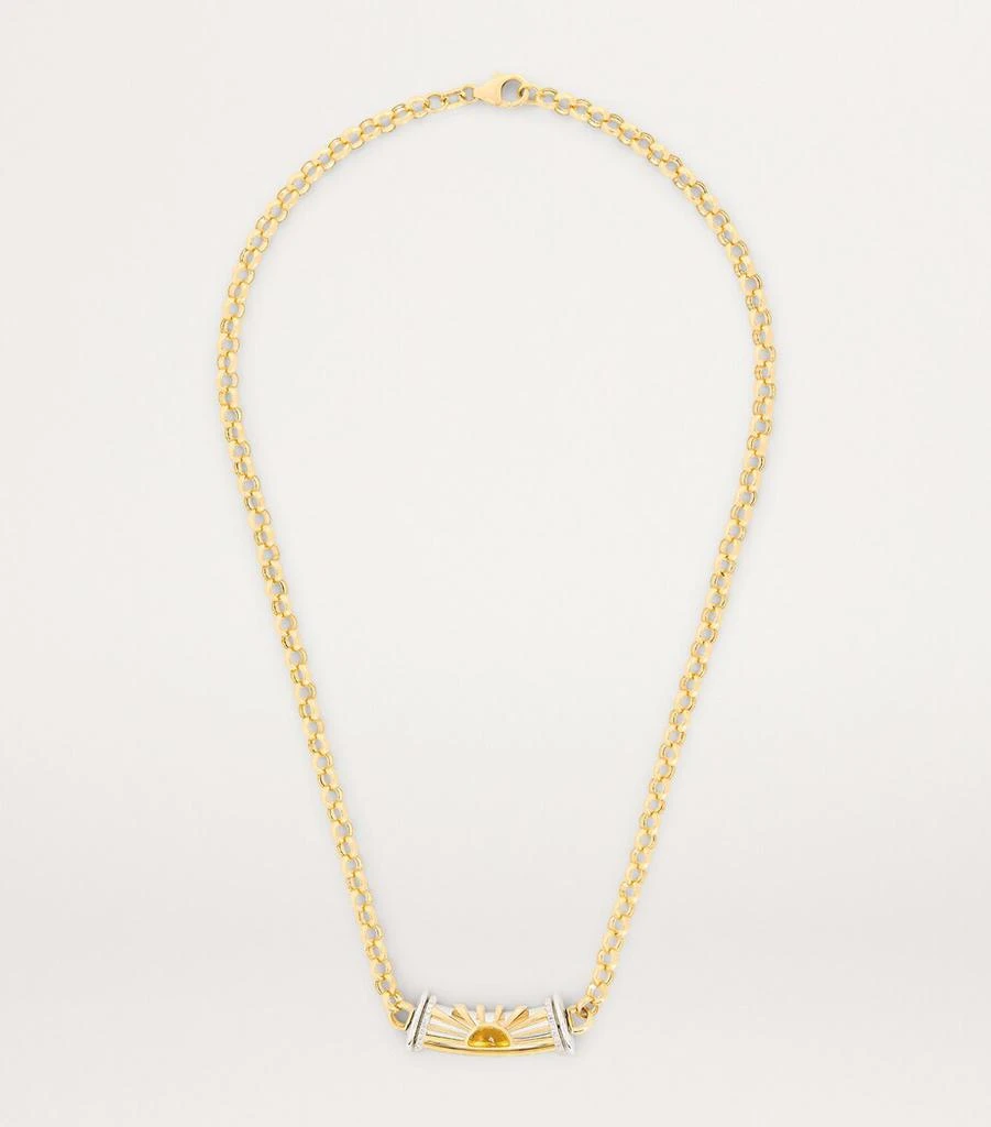L'ATELIER NAWBAR Yellow Gold, Diamond and Citrine Lot N*91 Necklace 3