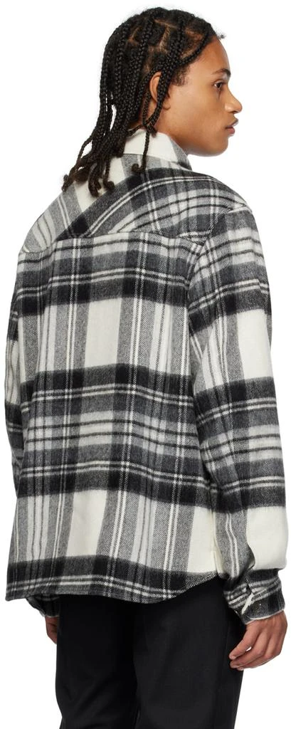 We11done Gray Check Shirt 3