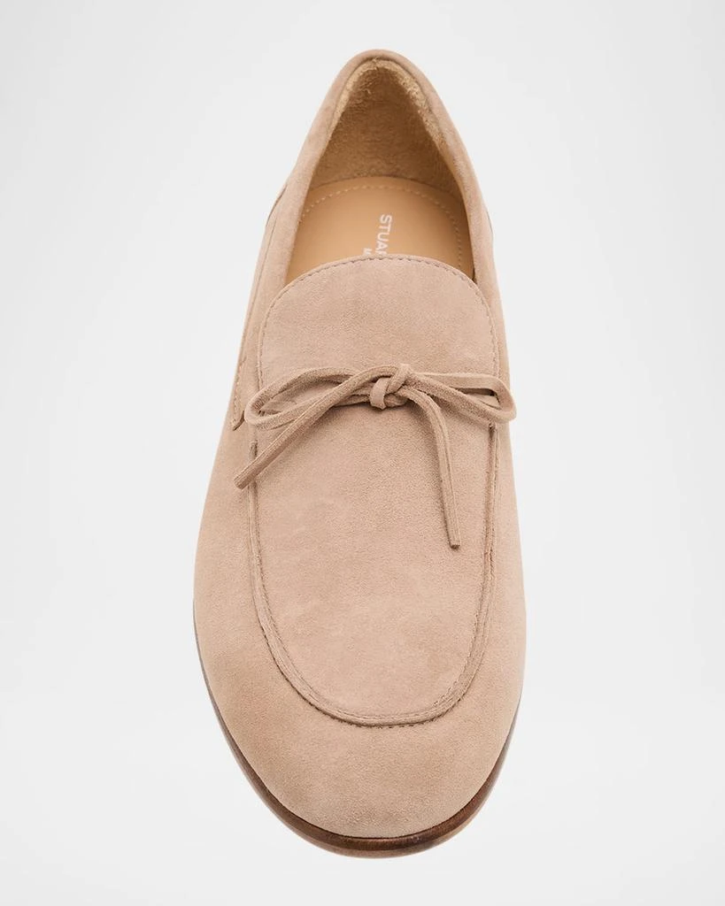 Stuart Weitzman Men's Bennett Suede Loafers 4