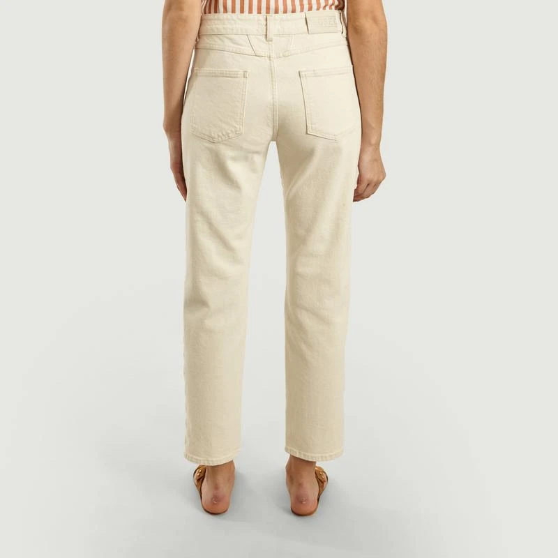 Closed Jay 7/8th Length Embroidered Jeans Crème CLOSED 3