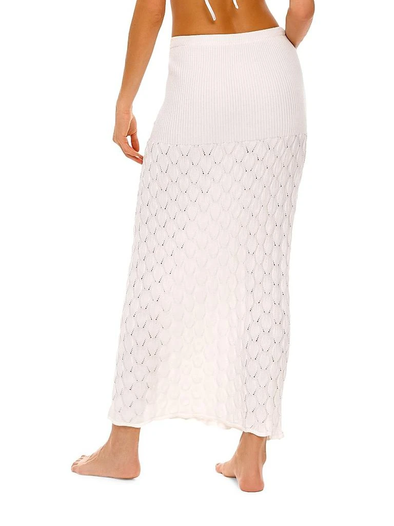 Agua Bendita Theodora Tales Knit Maxi Skirt 6