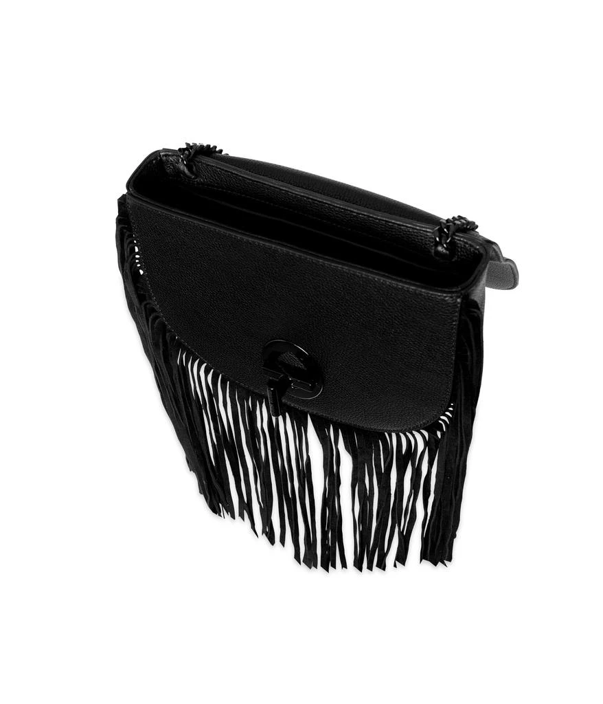 Rebecca Minkoff G Mini Saddle W/Fringe 3