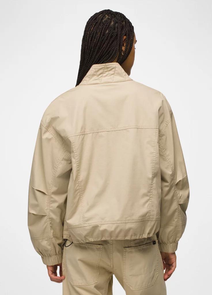 Prana Womens prAna Palisades Ripstop Jacket - Sandstone
