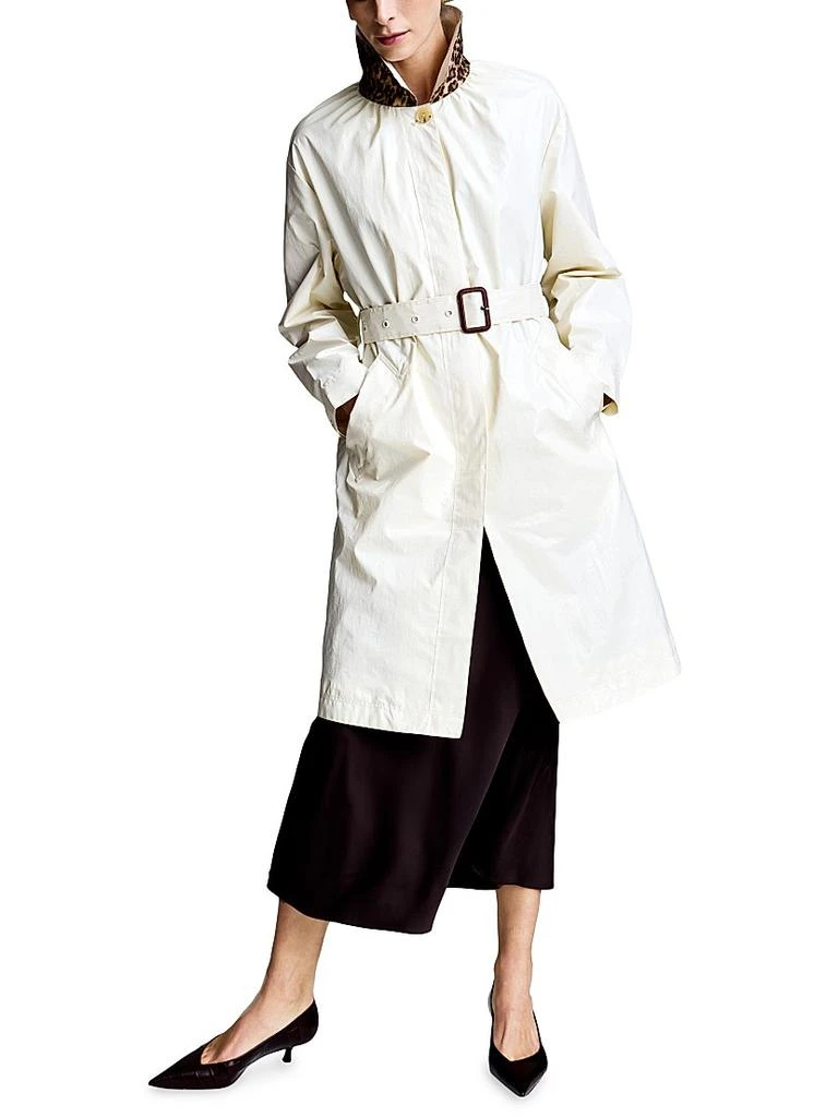 Jane Post Light Slicker Trench Coat 3