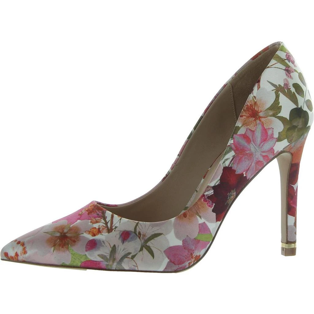 Ted Baker London Cara Icon Womens Satin Floral Print Pumps 1