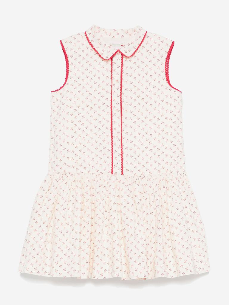 Bonpoint Girls Erinna Dress in Red