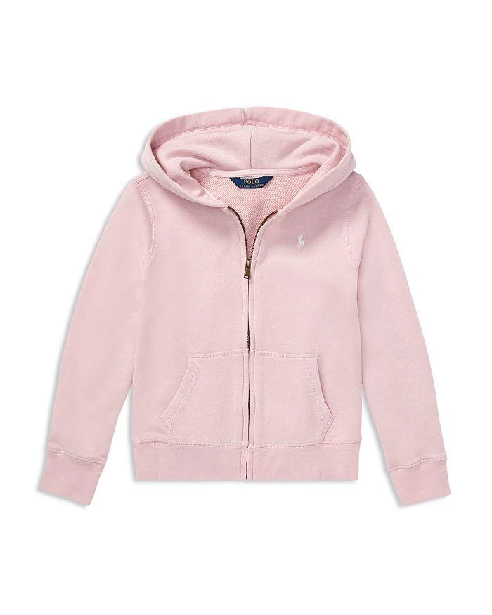 Polo Ralph Lauren Girls' French Terry Zip-Up Hoodie - Big Kid 1