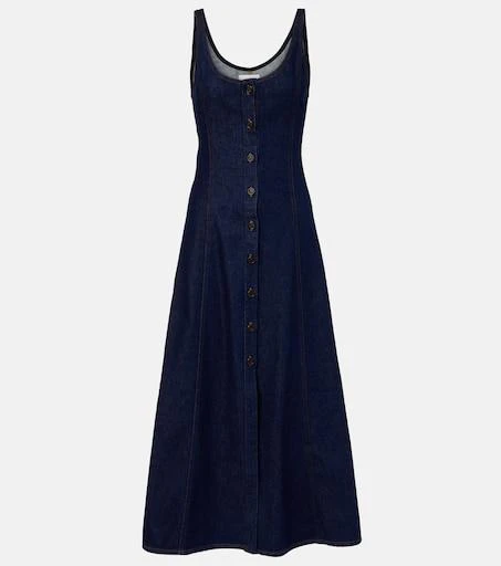 x Argent Farrow denim midi dress  On Sale Now with Up to 50% Off |  Discover Exclusive Deals & Savings at BeyondStyle  Authentic Citizens of  Humanity designers|clothing|m|e|midi dresses|o|citizens of humanity|w|n| dresses|women