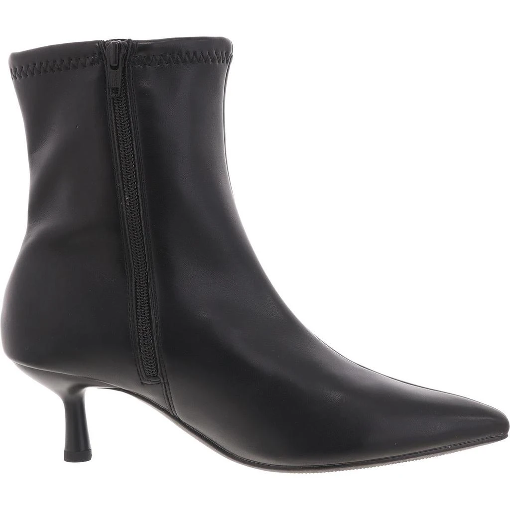 A New Day Womens Zipper Faux Leather Booties 2