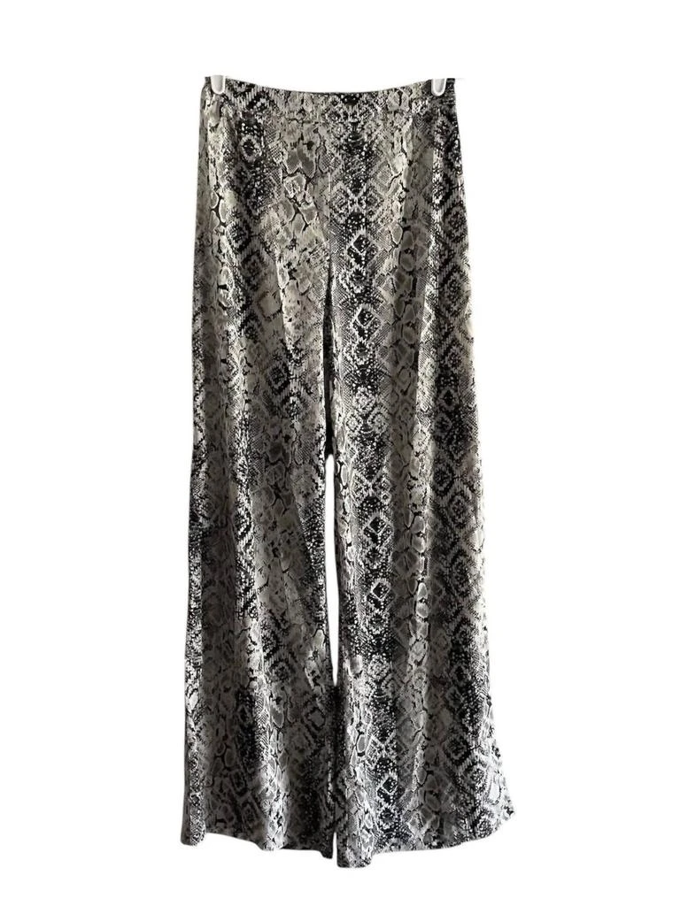 DO+BE Do+Be - Women's Snake Print Wide Leg Pants