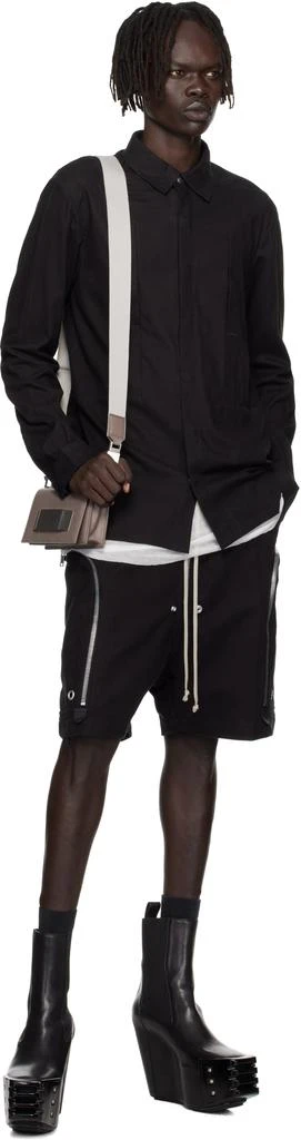 Rick Owens Black Concordians Fogpocket Shirt 4