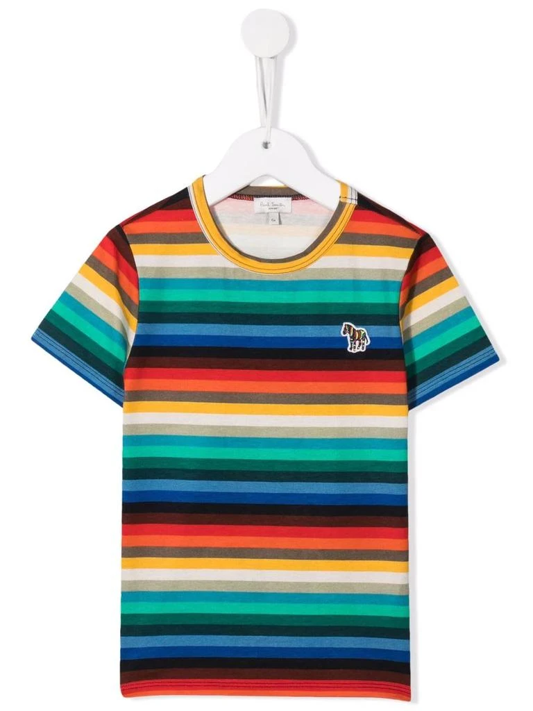 Paul Smith patch striped T-shirt - kids 1