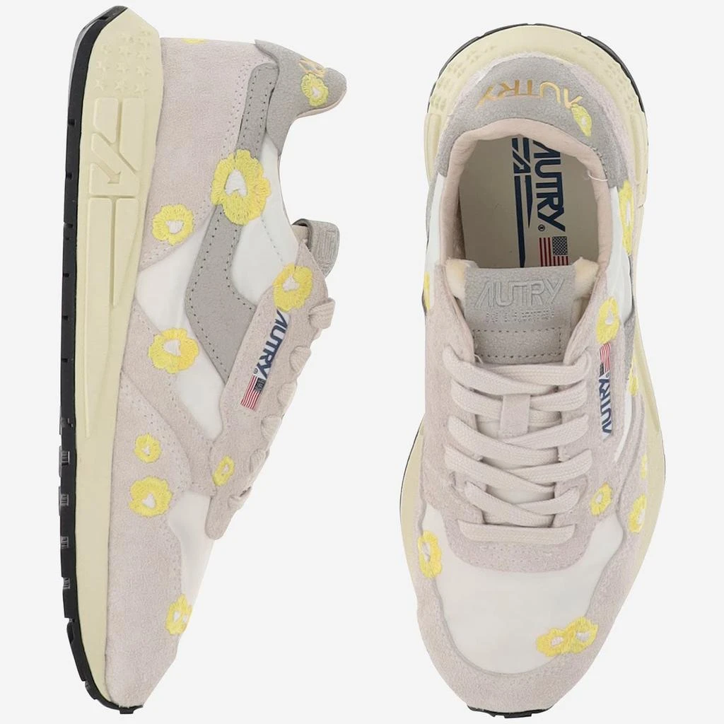 Autry Reelwind Sneakers With Floral Pattern 2