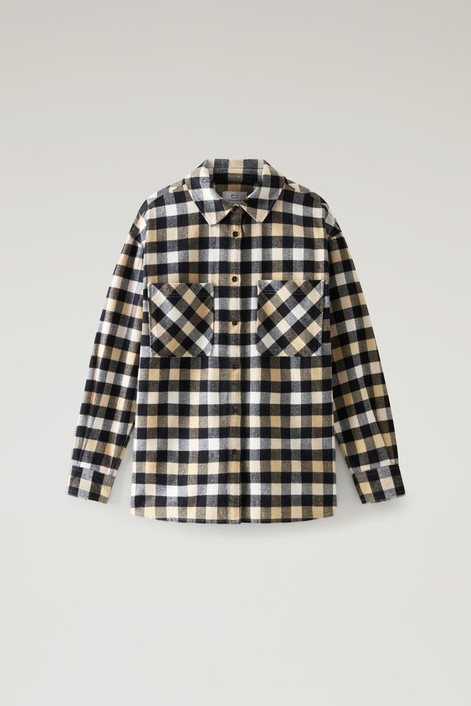 Woolrich Flannel Check Shirt - Women - Blue