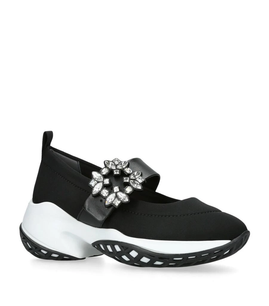 Roger Vivier Viv' Run Strass Buckle Sneakers 3