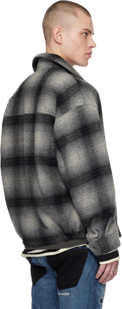 Wacko Maria Gray Ombre Check 50's Jacket - Jackets - Compare