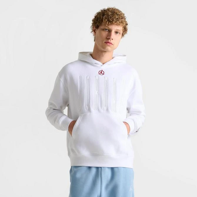 Jordan Men's Jordan Core '84 Gel Graphic Fleece Pullover Hoodie 4