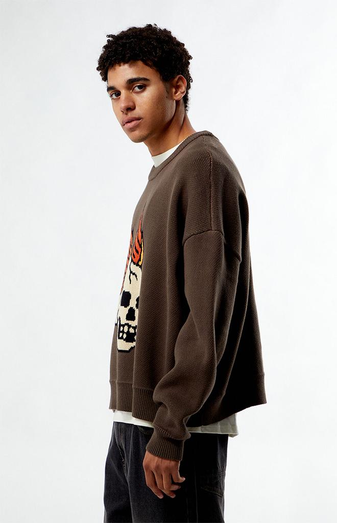 PacSun Skull Knit Sweater