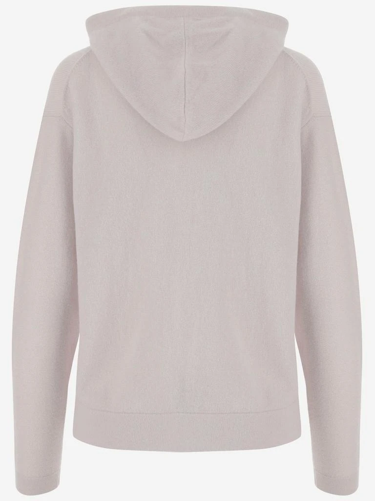 Allude Allude Hooded Zip-Up Sweater 2