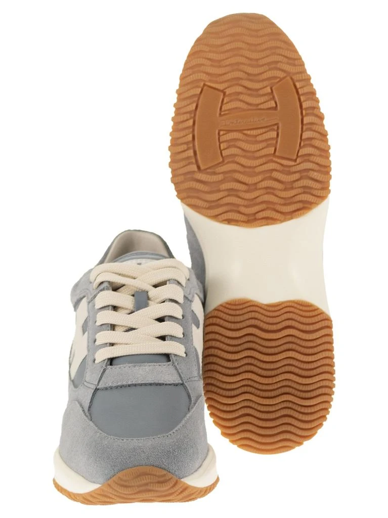 hogan Interactive - Suede And Fabric Trainers 5