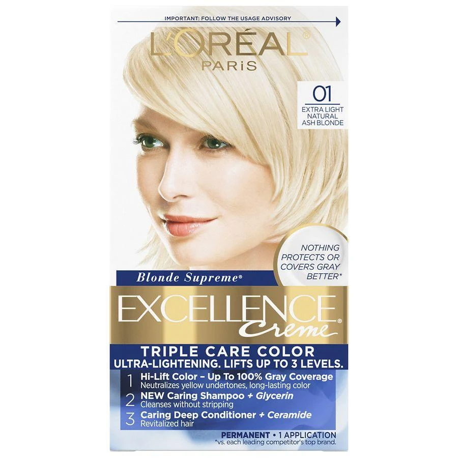 L'Oreal Paris Excellence Creme Permanent Triple Care Hair Color 1