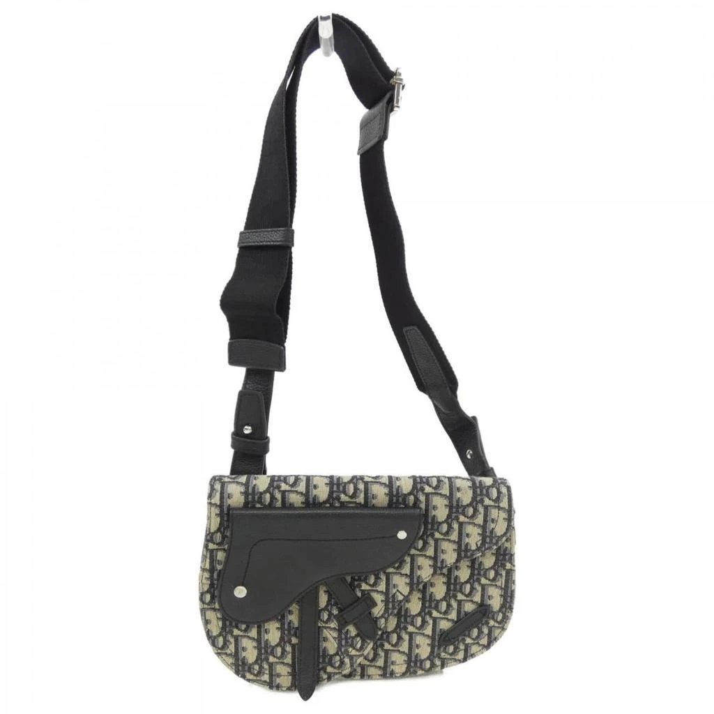 Dior Jacquard Handbag Messenger Bag (Pre-Owned)