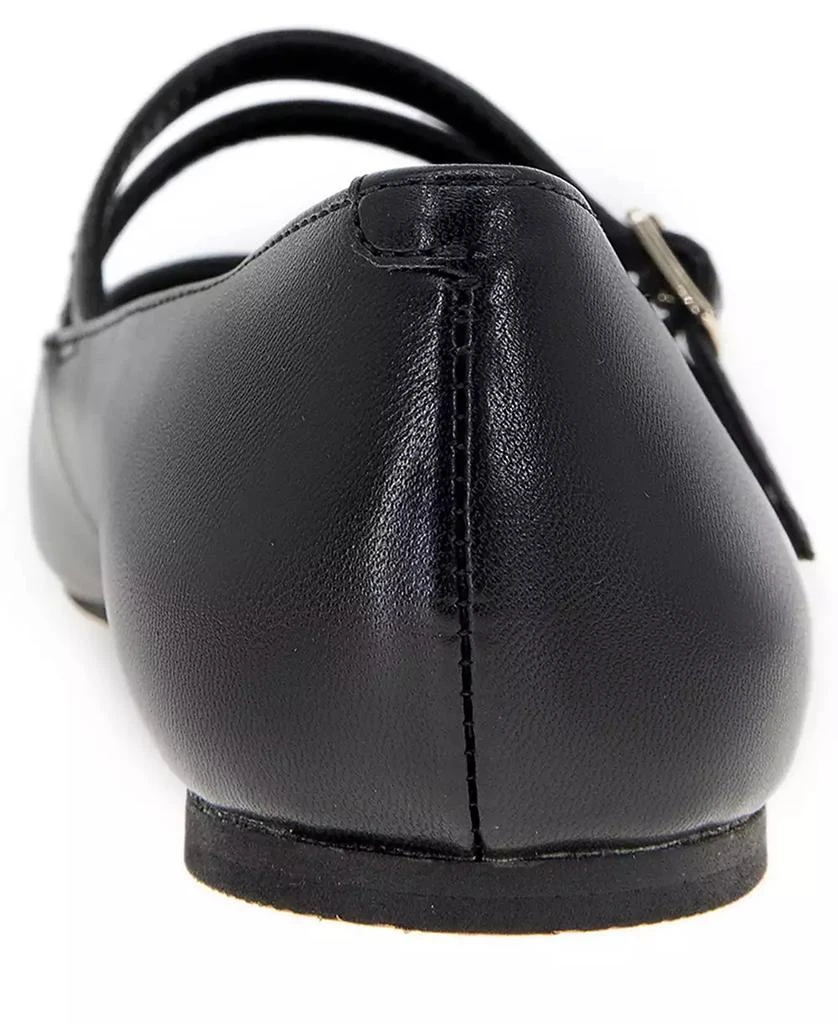 BCBG Women's Harisa Slip-On Buckle Square Toe Mary Jane Ballet Flats 3