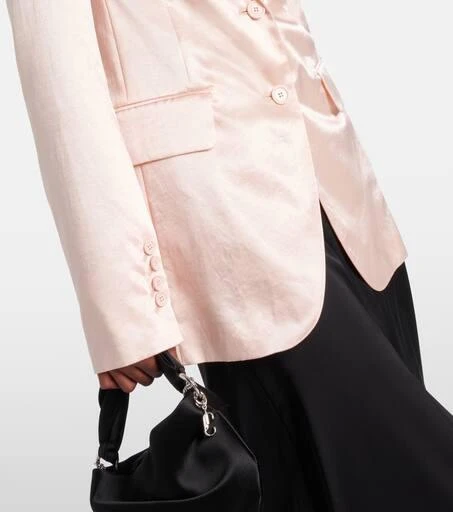 Max Mara Volante satin blazer 4