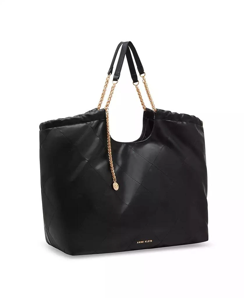 Anne Klein Stitched Quilted Extra Large Tote Bag 3