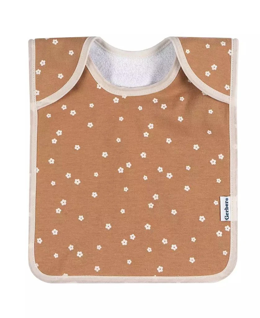 Gerber Baby Girls Multi Pink Lap Shoulder Bibs, 8 Pack 8