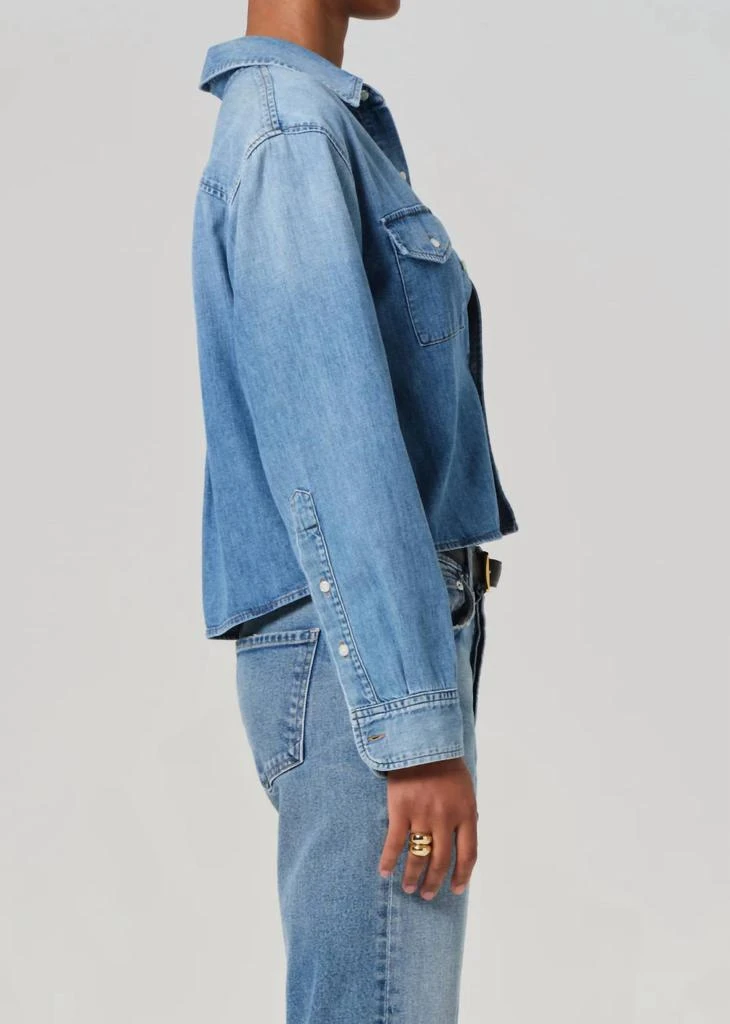 Citizens of Humanity Citizens Of Humanity - Baby Shay Cropped Shirt 3