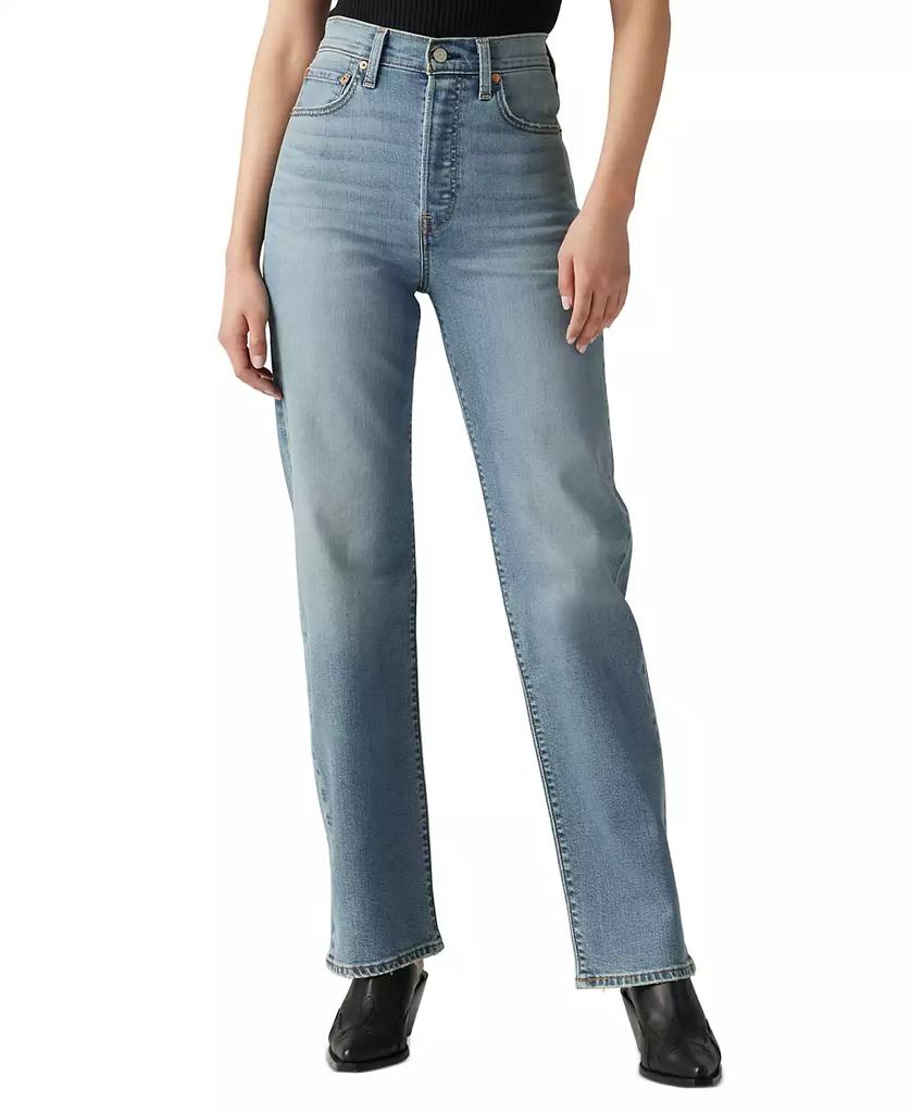 Levi's Women's Ribcage High-Rise Straight-Leg Jeans