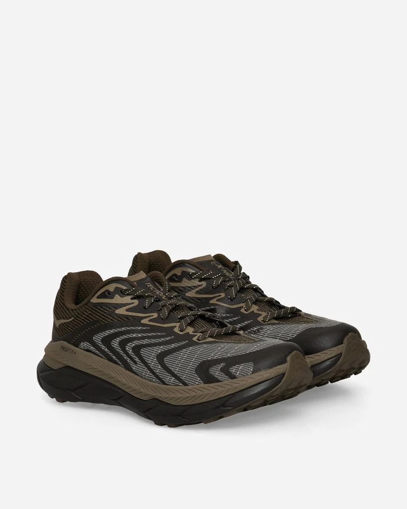 Hoka One One Stealth/Tech Tecton X 2 Sneakers Deep Umber / Black 2