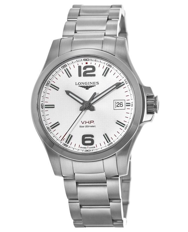 Longines Longines Conquest V.H.P. Stainless Steel Silver Dial Men
s Watch L3.716.4.76.6