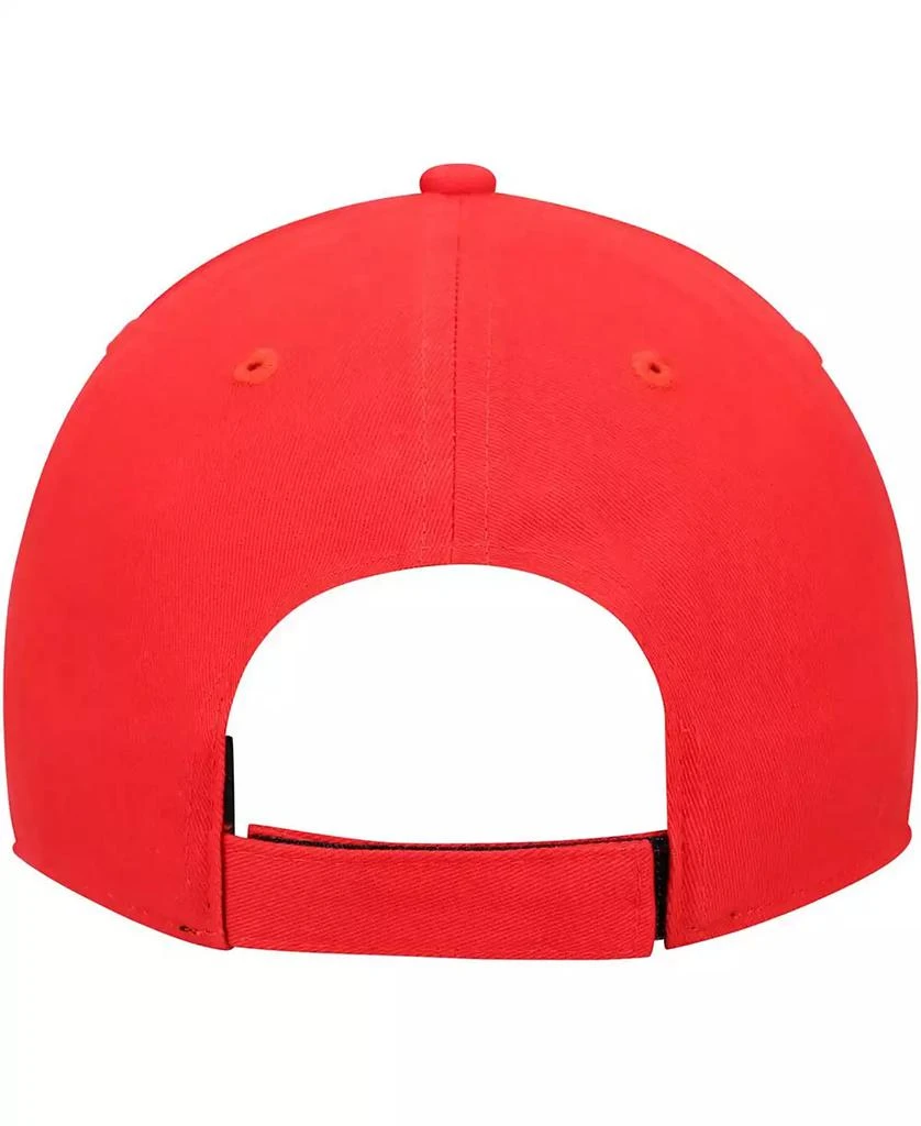47 Brand Boys Red New York Giants Basic Secondary MVP Adjustable Hat 4