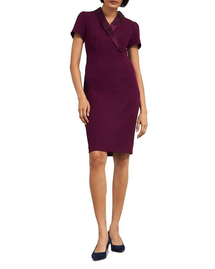 HOBBS LONDON Amira Collared Sheath Dress 2