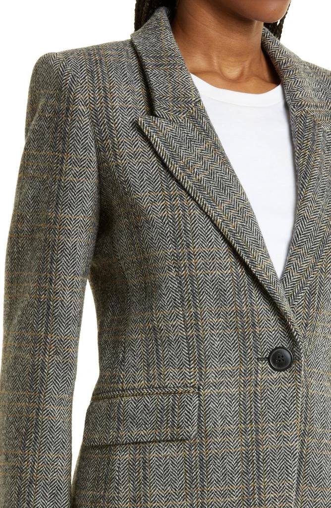 Isabel Marant Étoile Kerstin Herringbone Wool Jacket 4