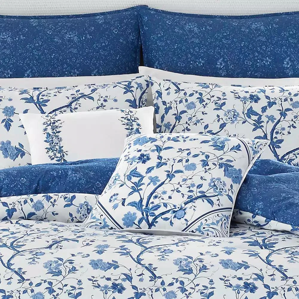 Laura Ashley Elise Cotton Reversible 7 Piece Comforter Set 2