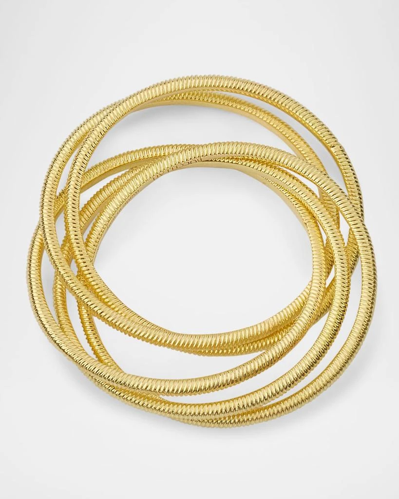 Buccellati 18K Yellow Gold Hawaii Ring 4