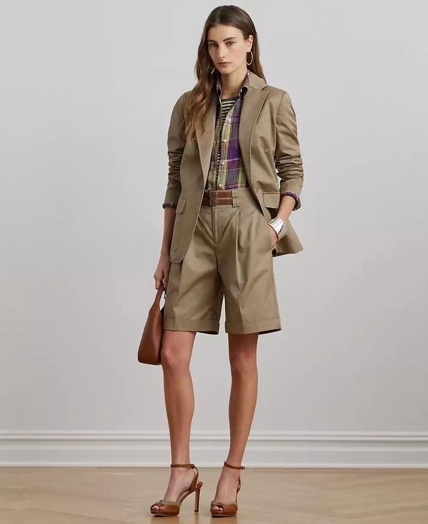 Ralph Lauren Women's Cotton Twill Blazer 5