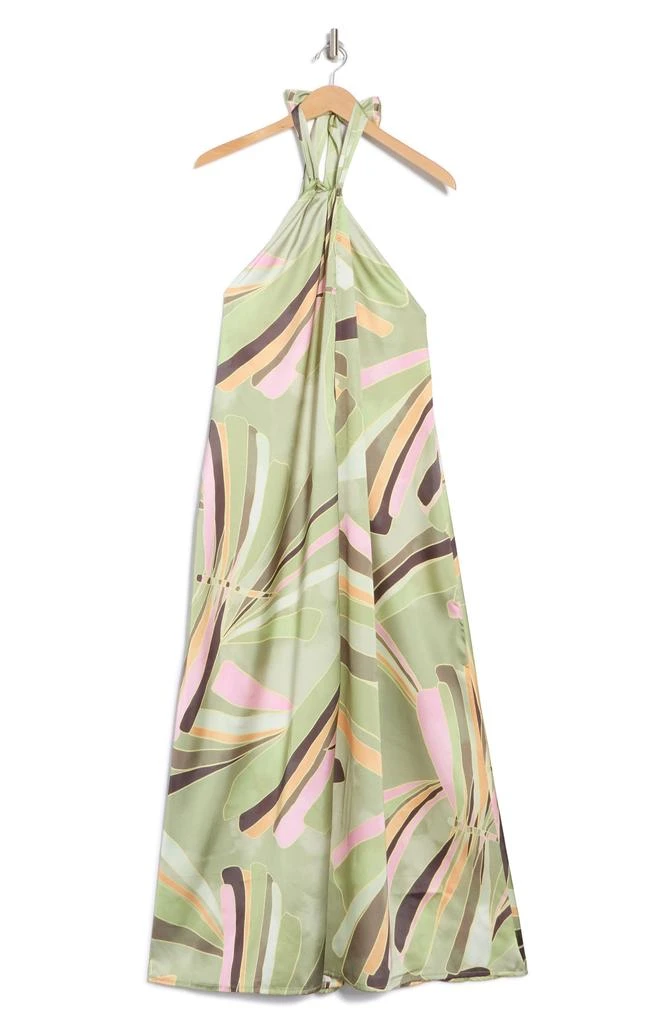 Elan Halter Neck Cover-Up Maxi Dress 3